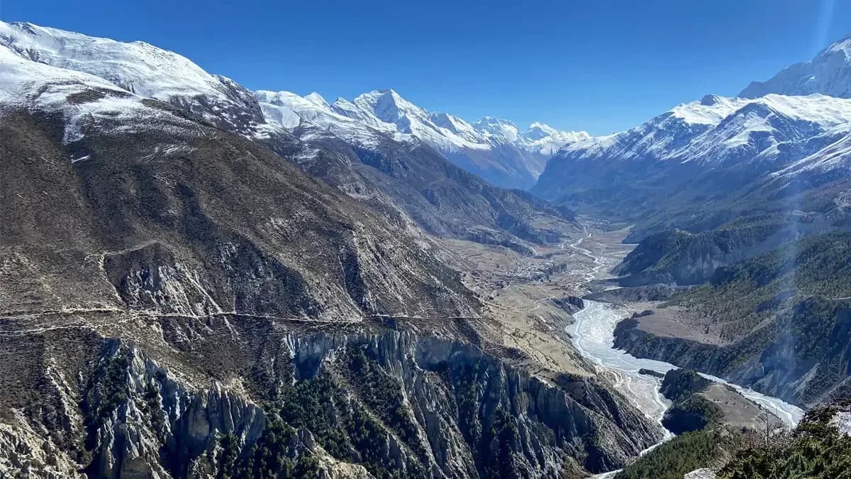 Annapurna Circuit, Marshyangdi Valley Manang