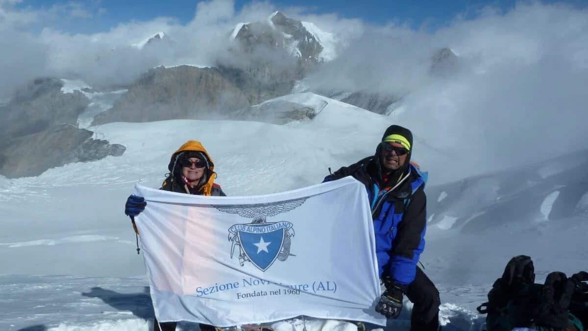 Finally on Top Of Chulu West