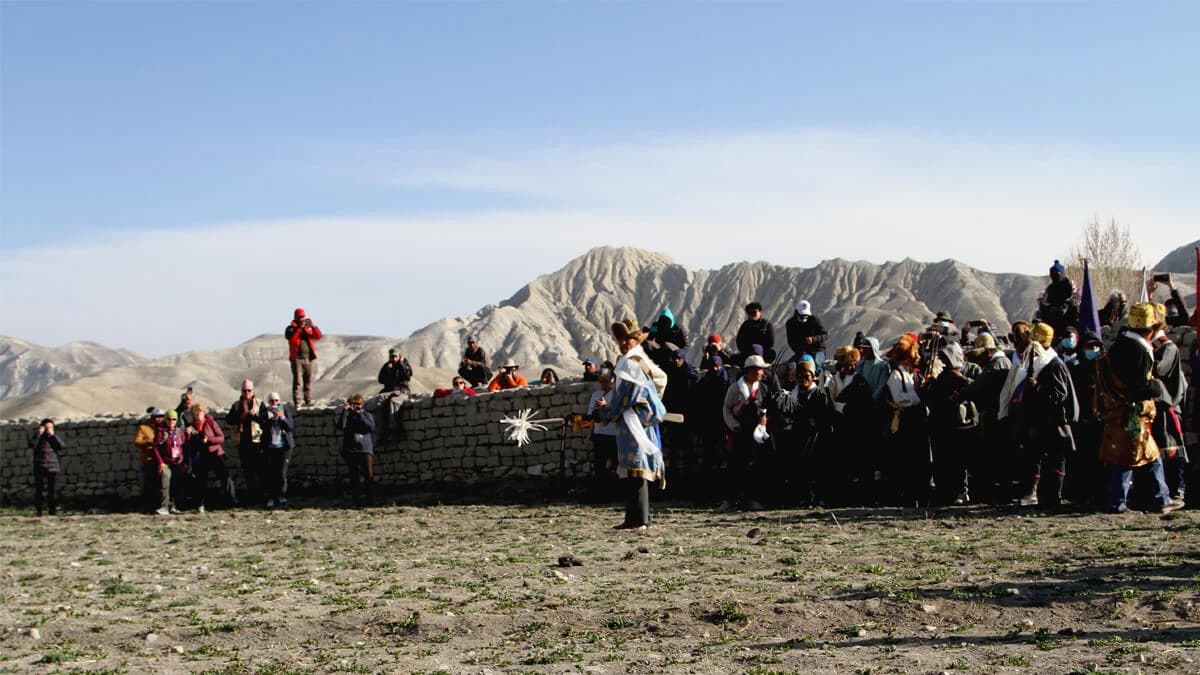 Preparing Monk Dance