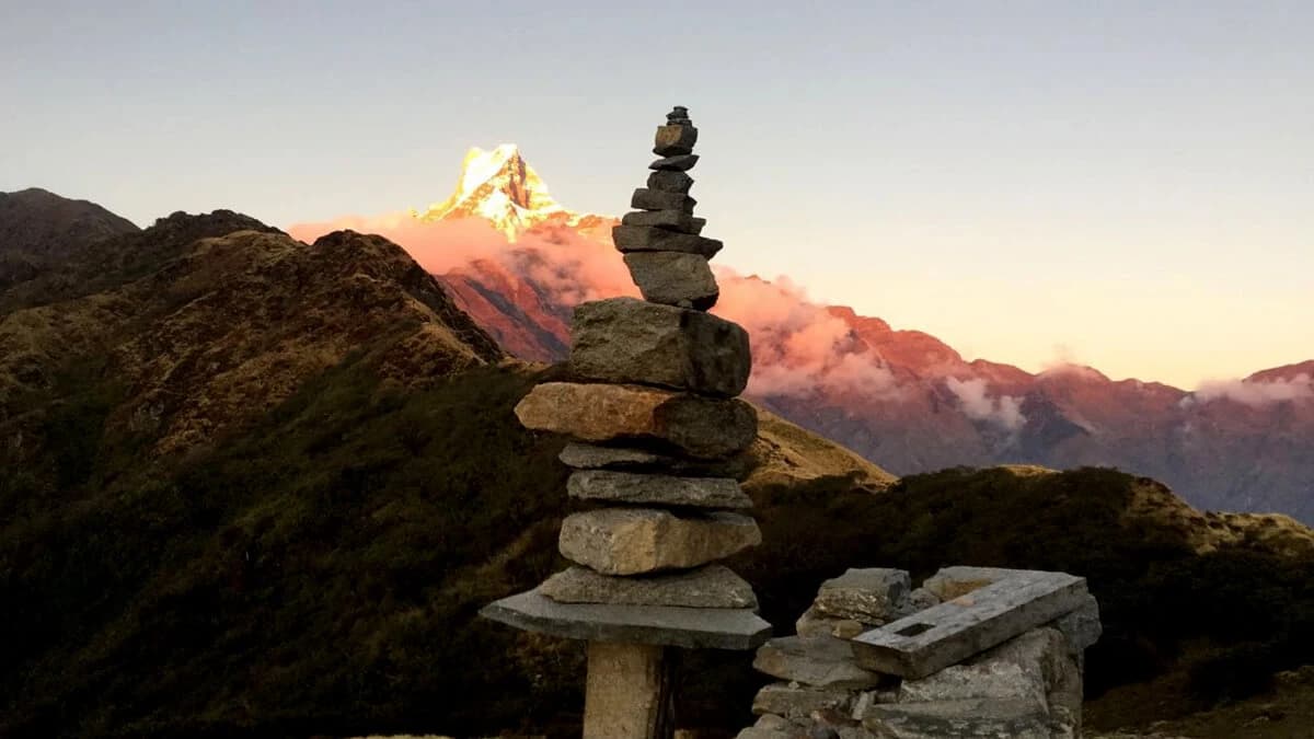 Fishtail View from Mardi Himal