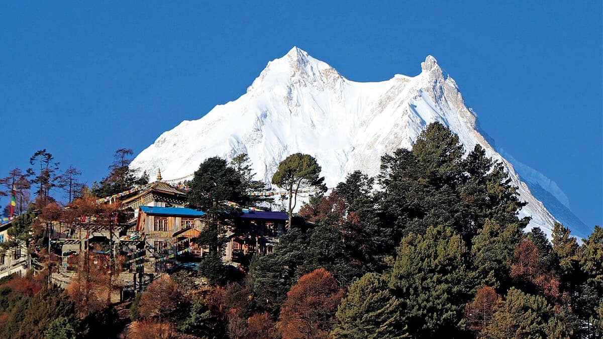 Mt. Manaslu Above 8000 m