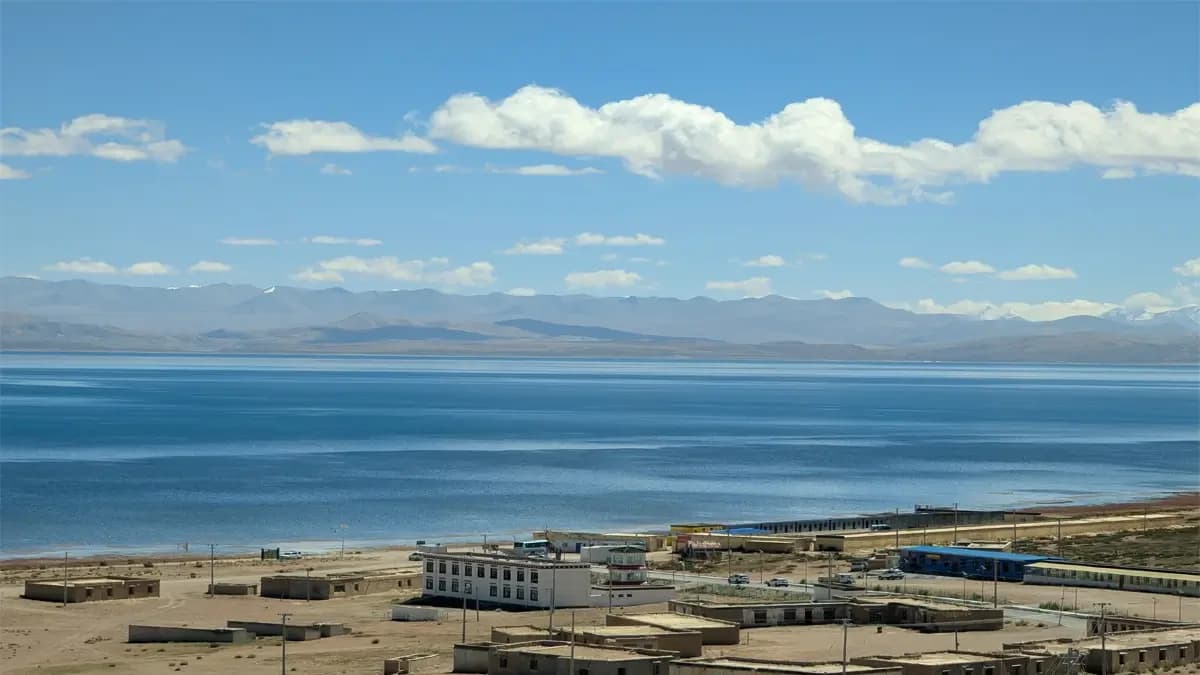 Guest at Mansarovar lake