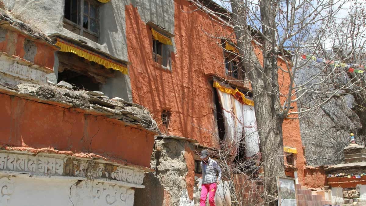 Monastery in Lupra Village