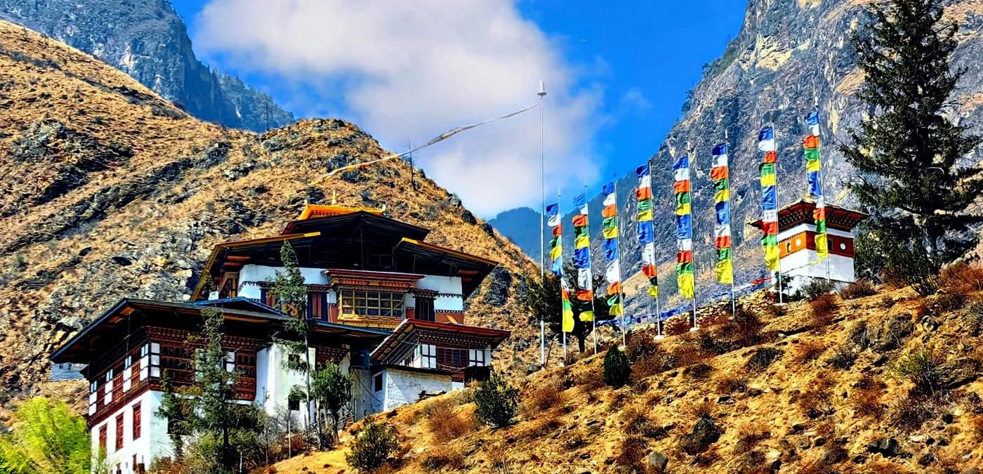 Tachogang Temple Bhutan