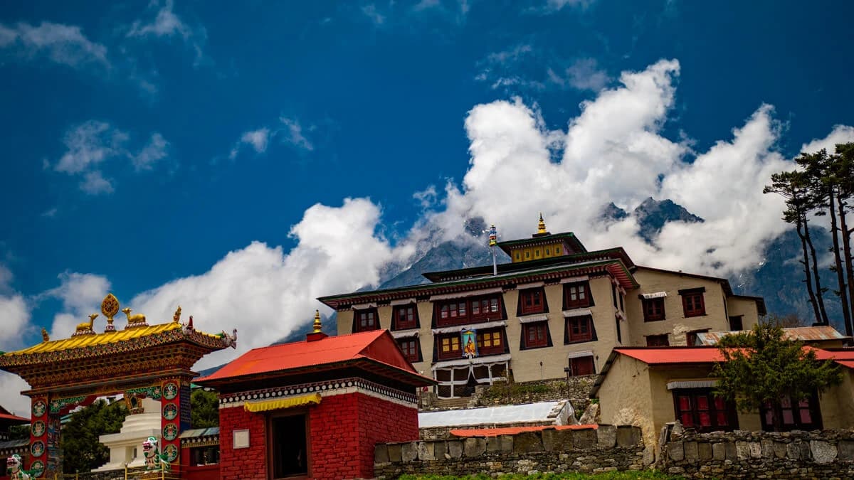 Religious shrine Tengboche Monastery