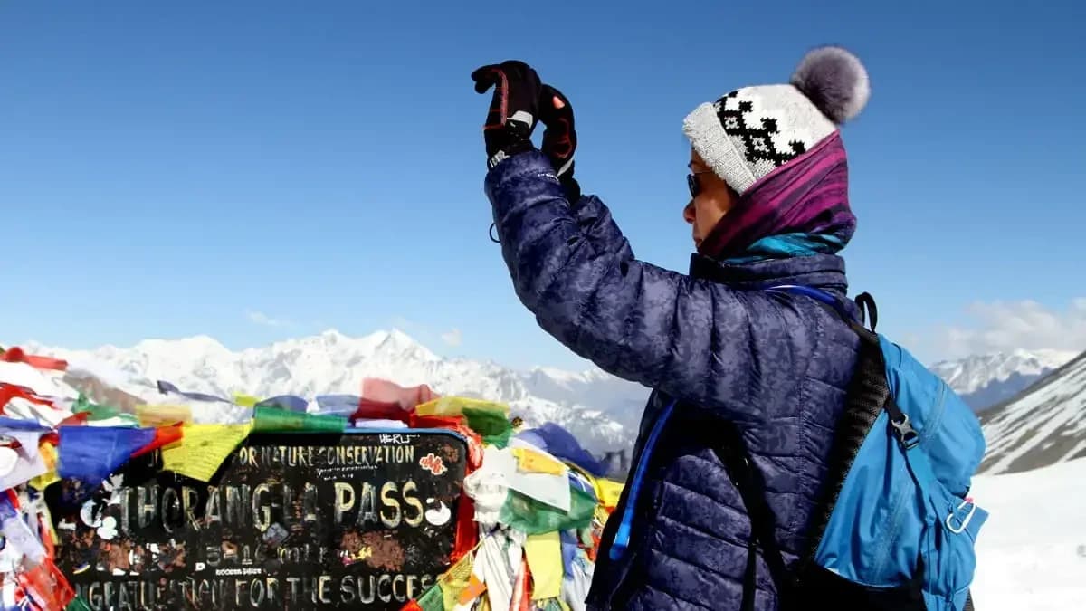 Annapurna Throng-la Top