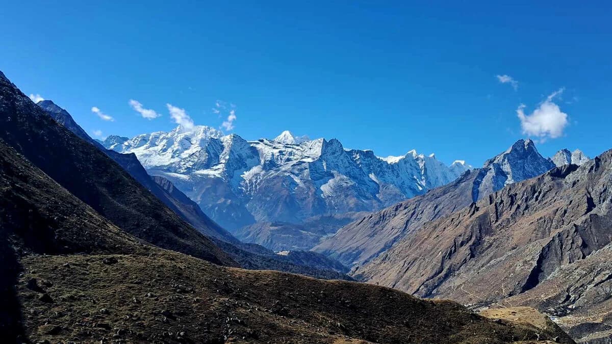 Most Beautiful Mountian in Khumbu region