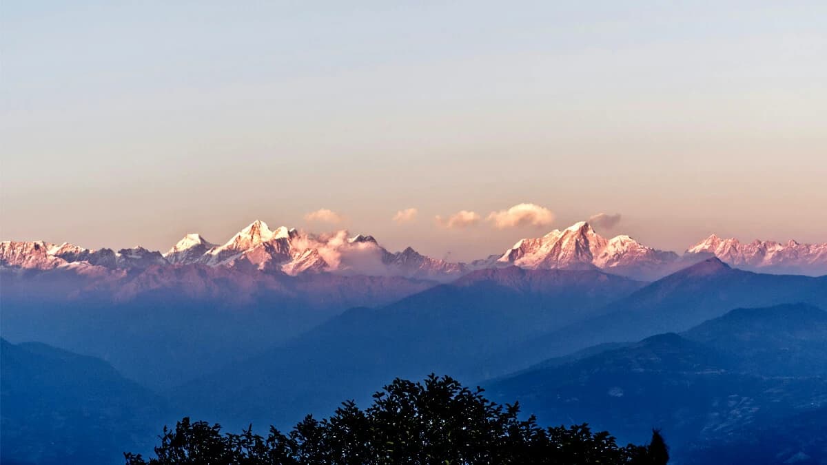 Evening Mountain View