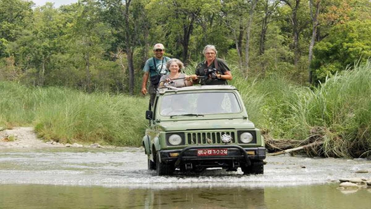Jeep Safari In Chitwan National Park
