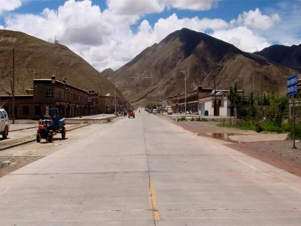 Kerung Border Nepal and Tibet