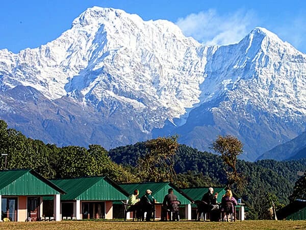 Hotel in Australian Camp Mardi Himal Trek
